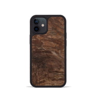 iPhone 12 mini Wood Phone Case - Chelsie (Wood Burl, 808493)