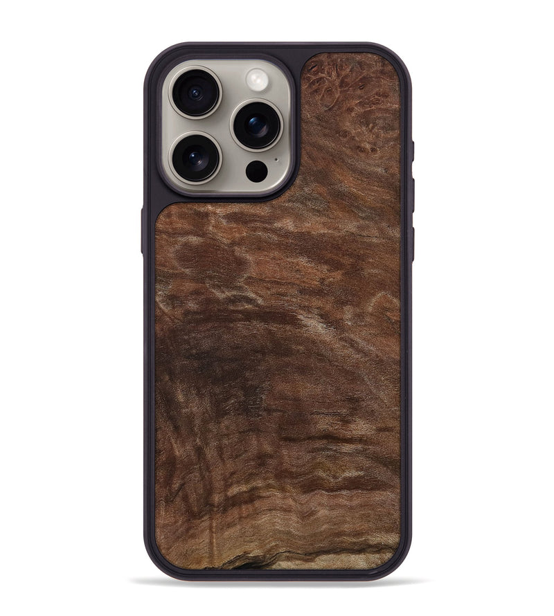 iPhone 15 Pro Max Wood Phone Case - Chelsie (Wood Burl, 808493)