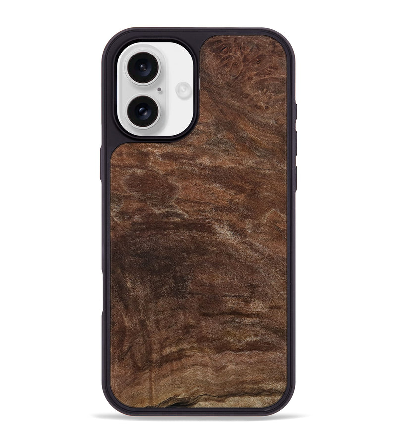 iPhone 16 Plus Wood Phone Case - Chelsie (Wood Burl, 808493)