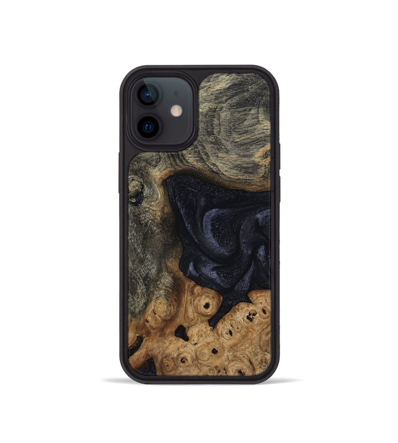 iPhone 12 mini Wood Phone Case - Elda (Wood Burl, 808494)