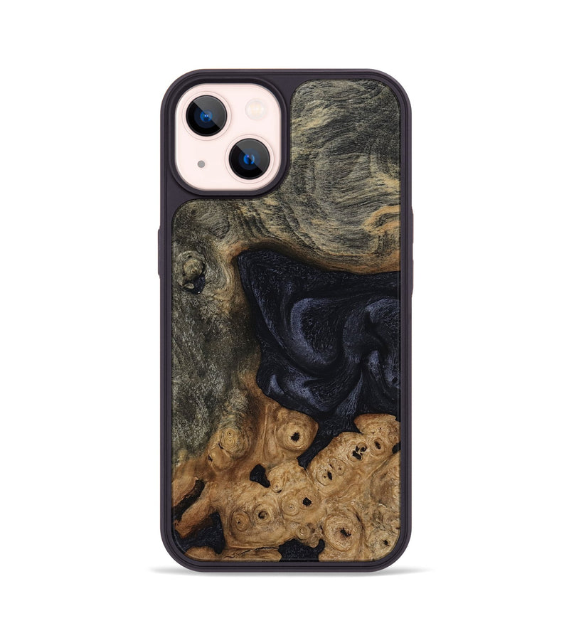 iPhone 14 Wood Phone Case - Elda (Wood Burl, 808494)