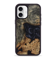 iPhone 16 Plus Wood Phone Case - Elda (Wood Burl, 808494)
