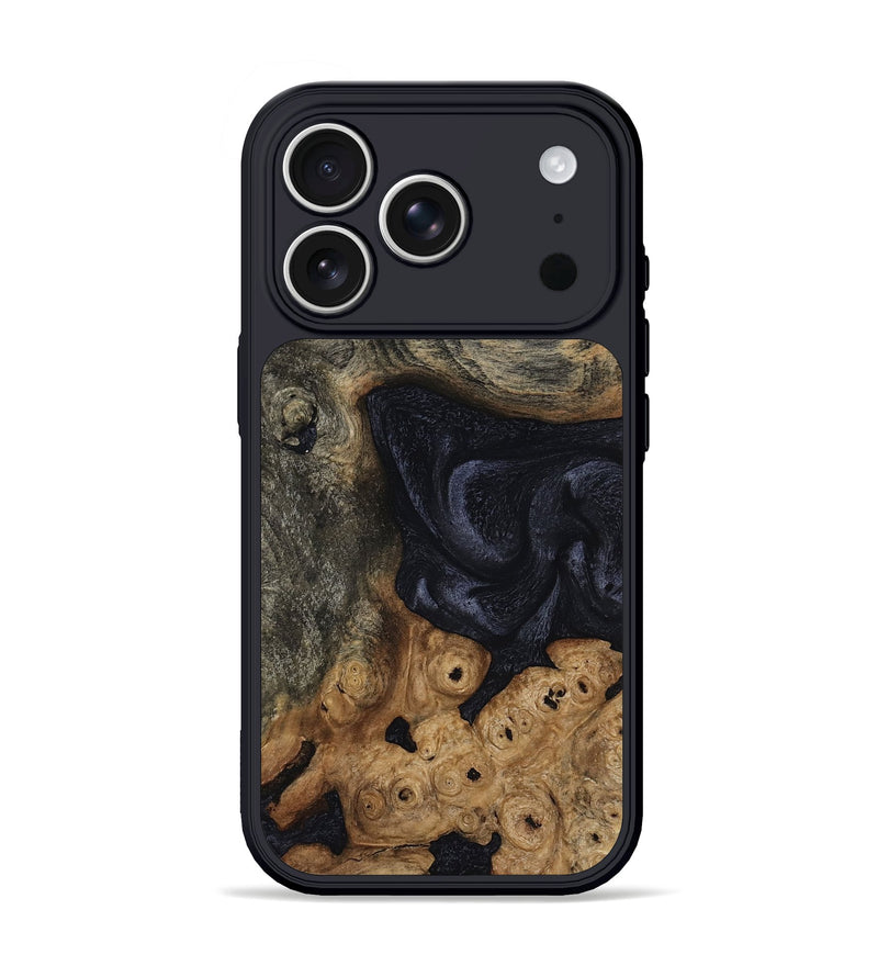 iPhone 17 Pro Wood Phone Case - Elda (Wood Burl, 808494)