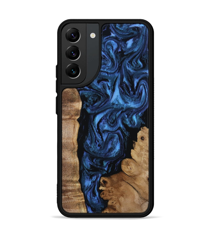 Galaxy S22 Plus Wood Phone Case - Lucero (Blue, 808496)
