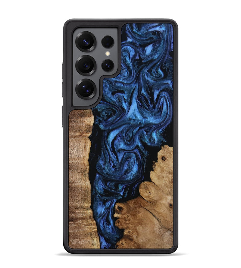 Galaxy S25 Ultra Wood Phone Case - Lucero (Blue, 808496)