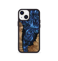 iPhone 13 mini Wood Phone Case - Lucero (Blue, 808496)