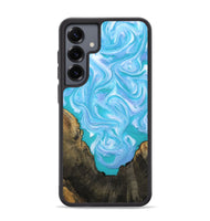 Galaxy S25 Plus Wood Phone Case - Nell (Blue, 808497)