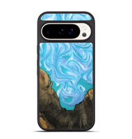 Pixel 9 Wood Phone Case - Nell (Blue, 808497)