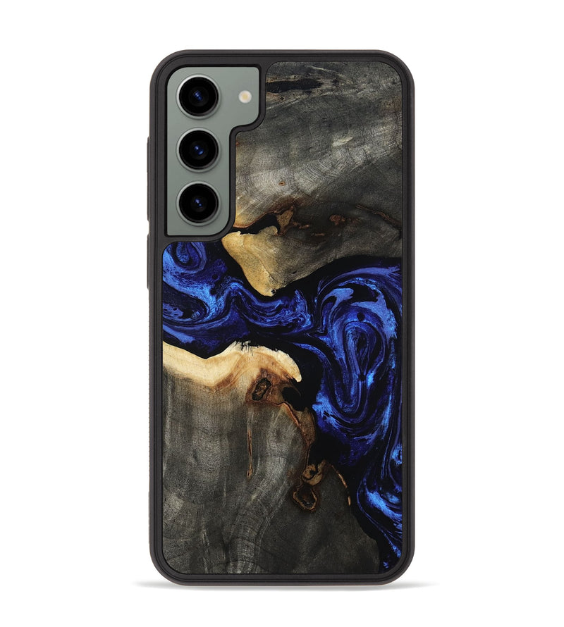 Galaxy S23 Plus Wood Phone Case - Evander (Blue, 808498)