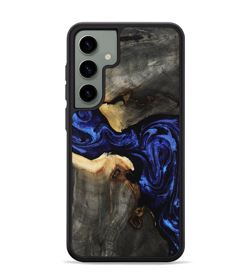 Galaxy S24 Plus Wood Phone Case - Evander (Blue, 808498)