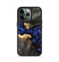 iPhone 13 Pro Wood Phone Case - Evander (Blue, 808498)