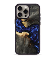 iPhone 16 Pro Max Wood Phone Case - Evander (Blue, 808498)