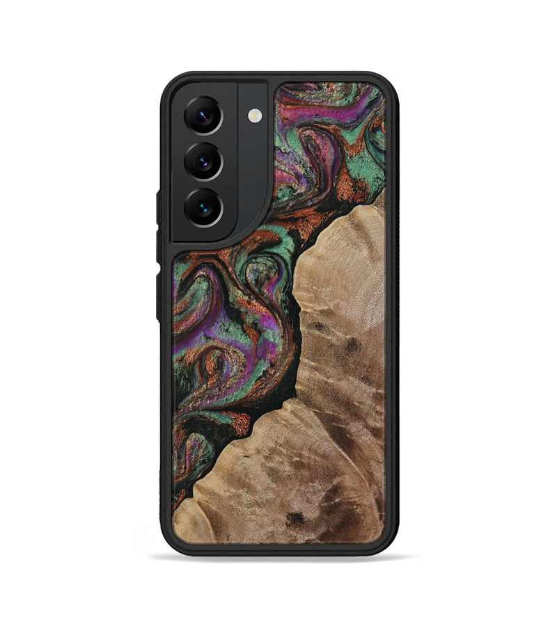 Galaxy S22 Wood Phone Case - Arminta (Green, 808501)