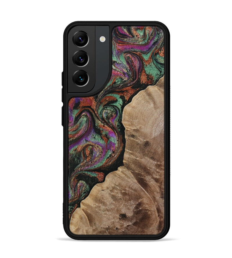 Galaxy S22 Plus Wood Phone Case - Arminta (Green, 808501)
