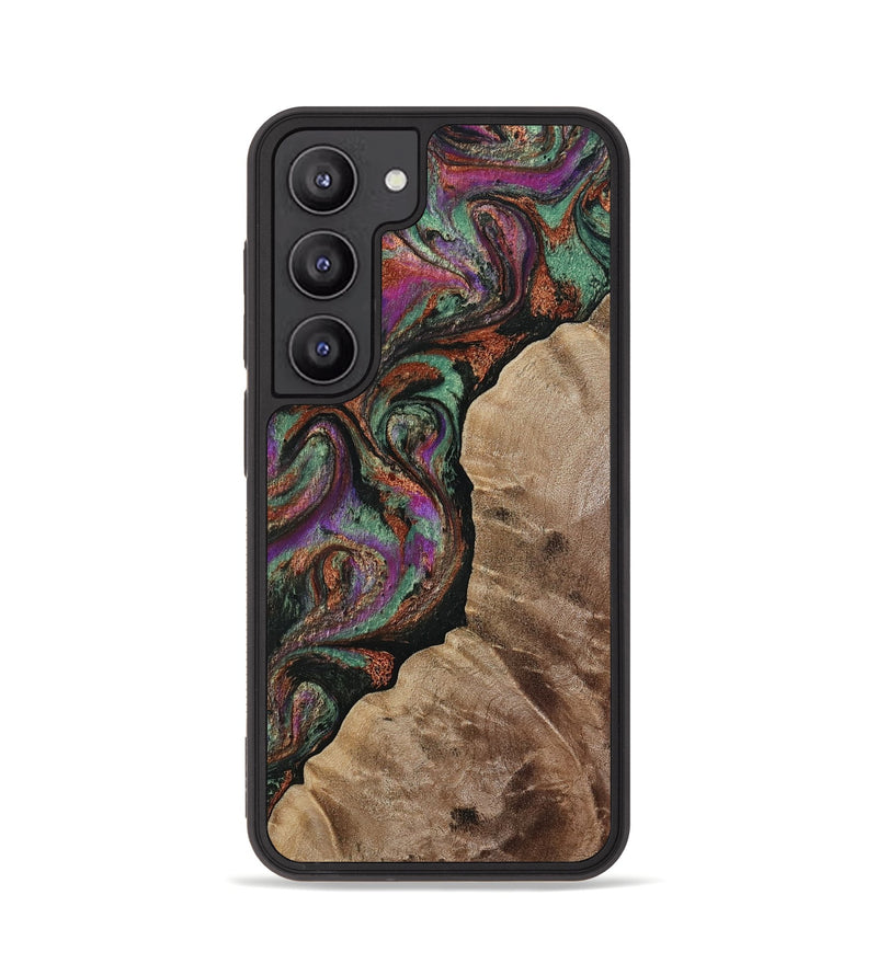 Galaxy S23 Wood Phone Case - Arminta (Green, 808501)
