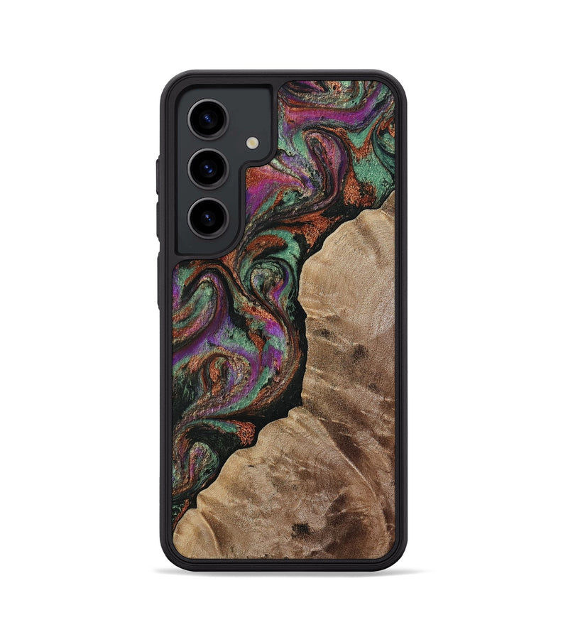 Galaxy S24 Wood Phone Case - Arminta (Green, 808501)