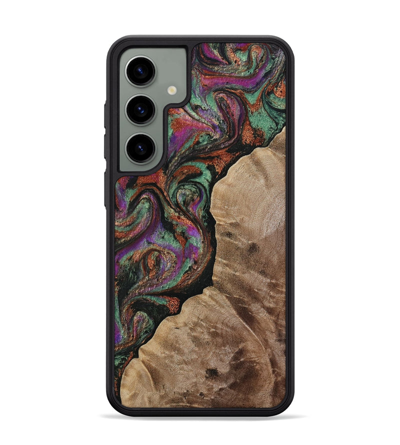 Galaxy S24 Plus Wood Phone Case - Arminta (Green, 808501)