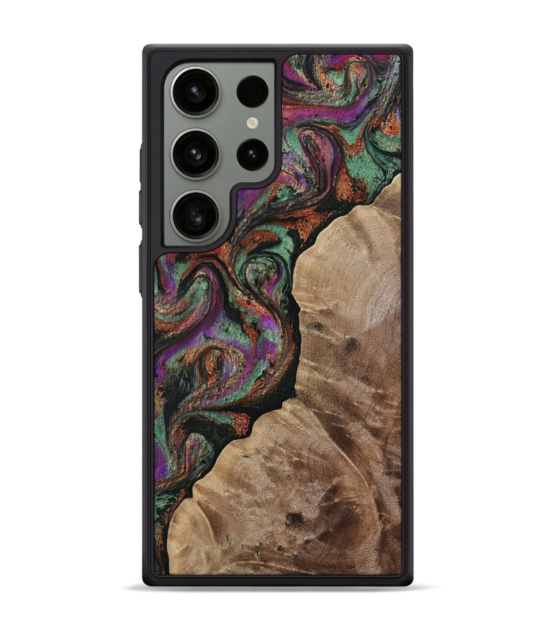 Galaxy S24 Ultra Wood Phone Case - Arminta (Green, 808501)