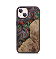 iPhone 14 Wood Phone Case - Arminta (Green, 808501)