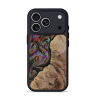 iPhone 17 Pro Wood Phone Case - Arminta (Green, 808501)