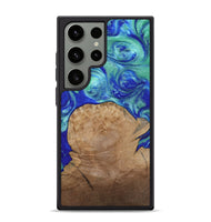 Galaxy S24 Ultra Wood Phone Case - Mettie (Blue, 808502)