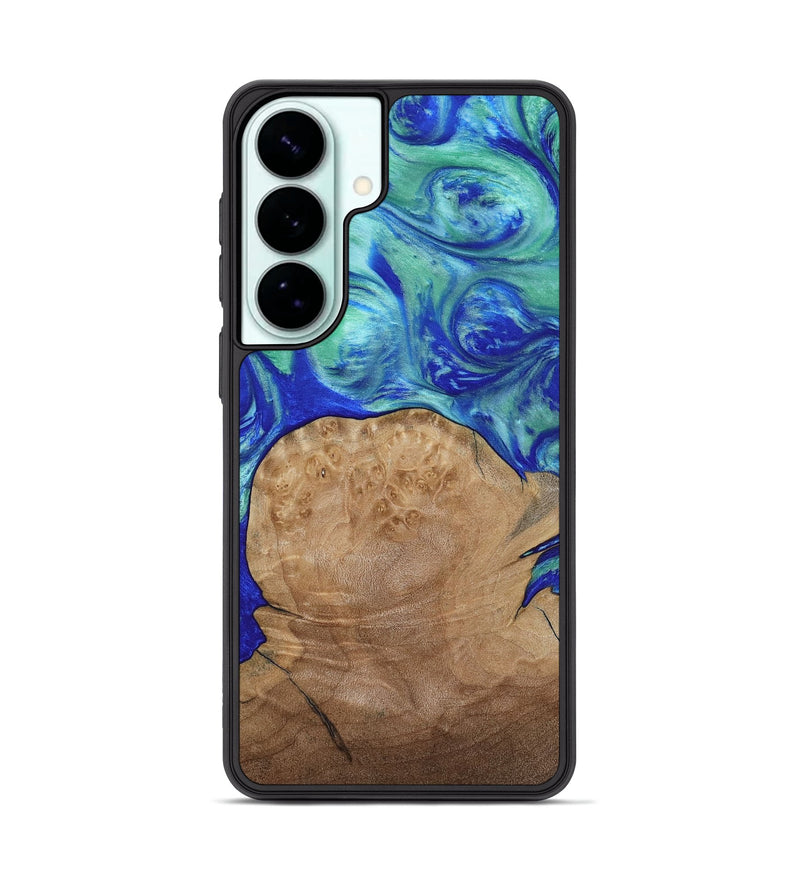 Galaxy S26 Plus Wood Phone Case - Mettie (Blue, 808502)