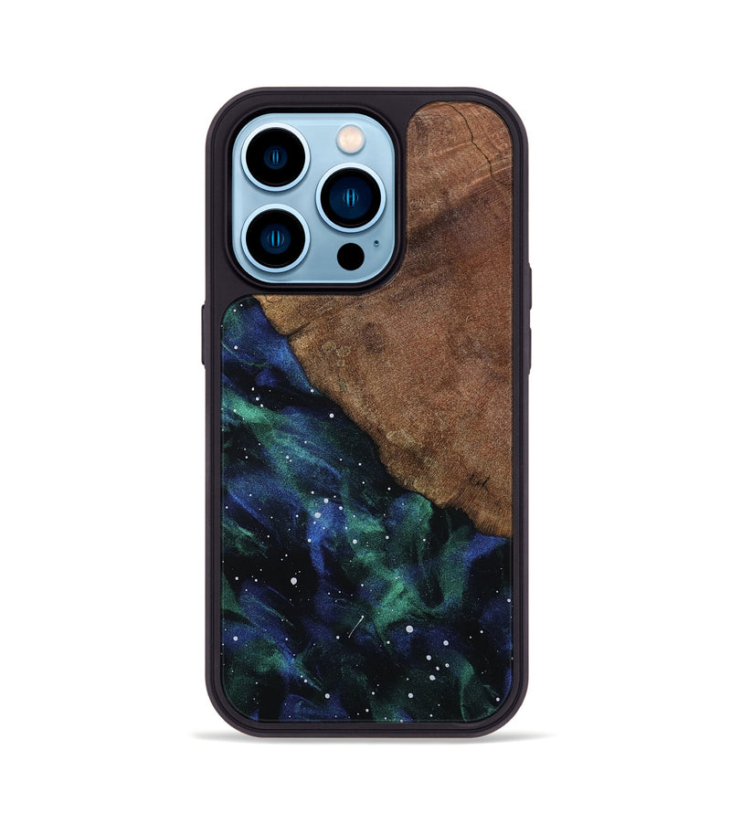 iPhone 14 Pro Wood Phone Case - Aidan (Cosmos, 808504)