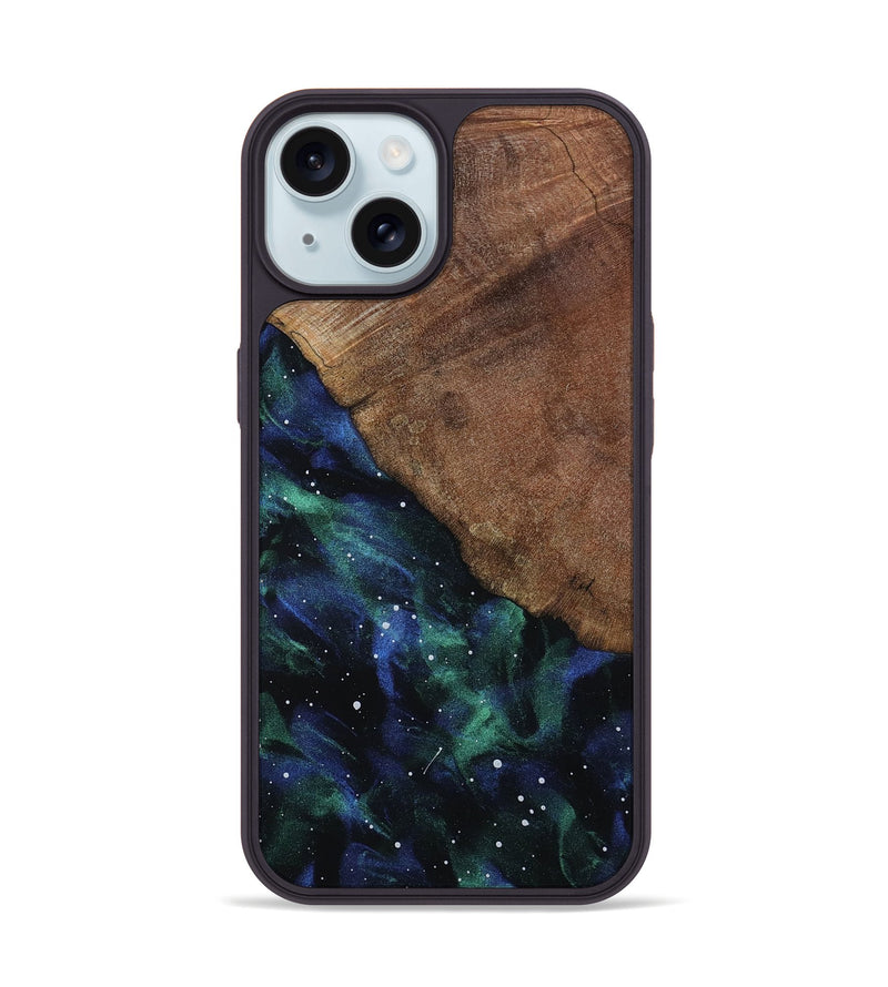 iPhone 15 Wood Phone Case - Aidan (Cosmos, 808504)