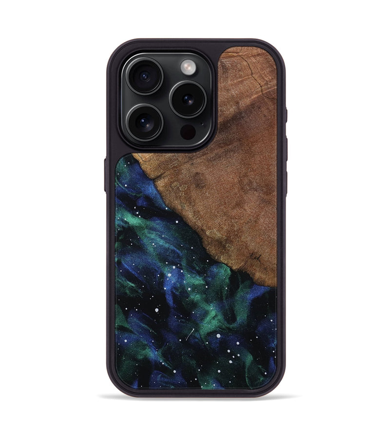 iPhone 15 Pro Wood Phone Case - Aidan (Cosmos, 808504)