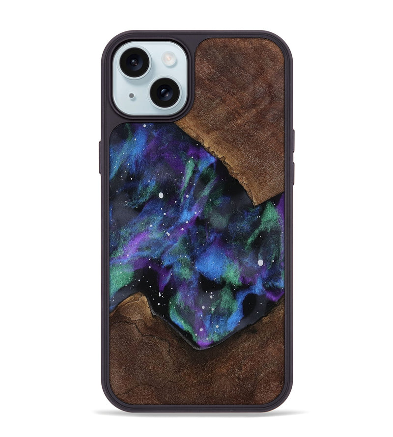 iPhone 15 Plus Wood Phone Case - Bettie (Cosmos, 808505)