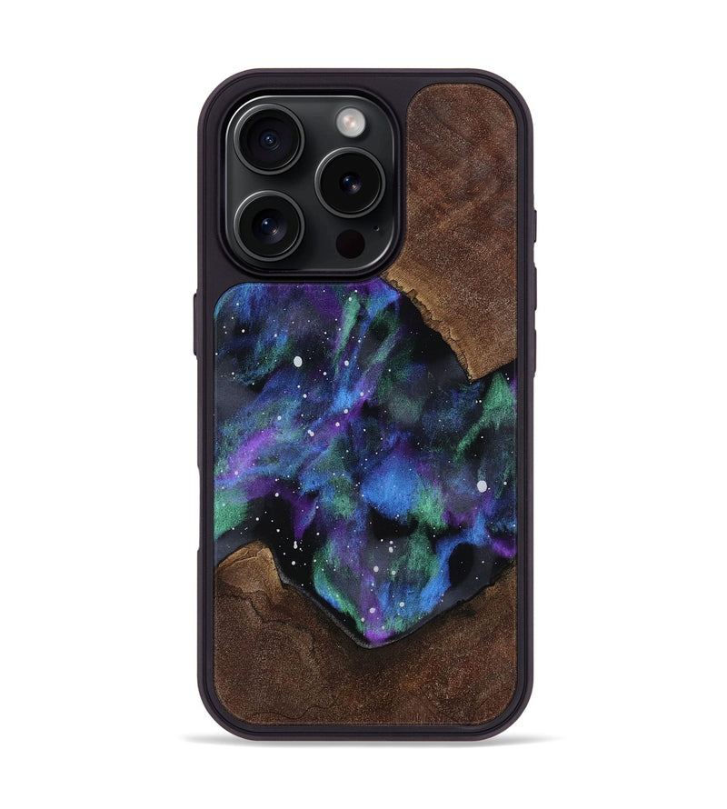 iPhone 16 Pro Wood Phone Case - Bettie (Cosmos, 808505)