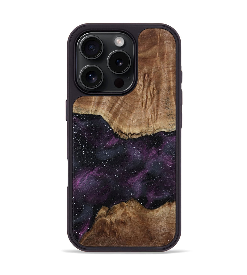 iPhone 16 Pro Wood Phone Case - Ronald (Cosmos, 808506)