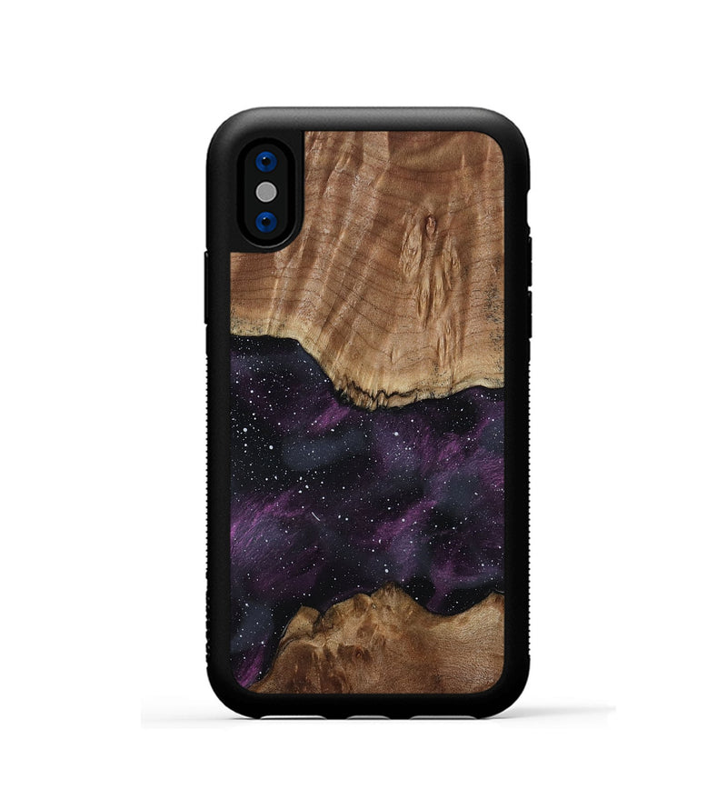 iPhone Xs Wood Phone Case - Ronald (Cosmos, 808506)