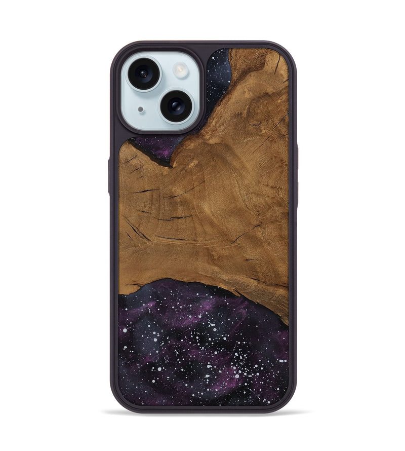 iPhone 15 Wood Phone Case - Dona (Cosmos, 808507)
