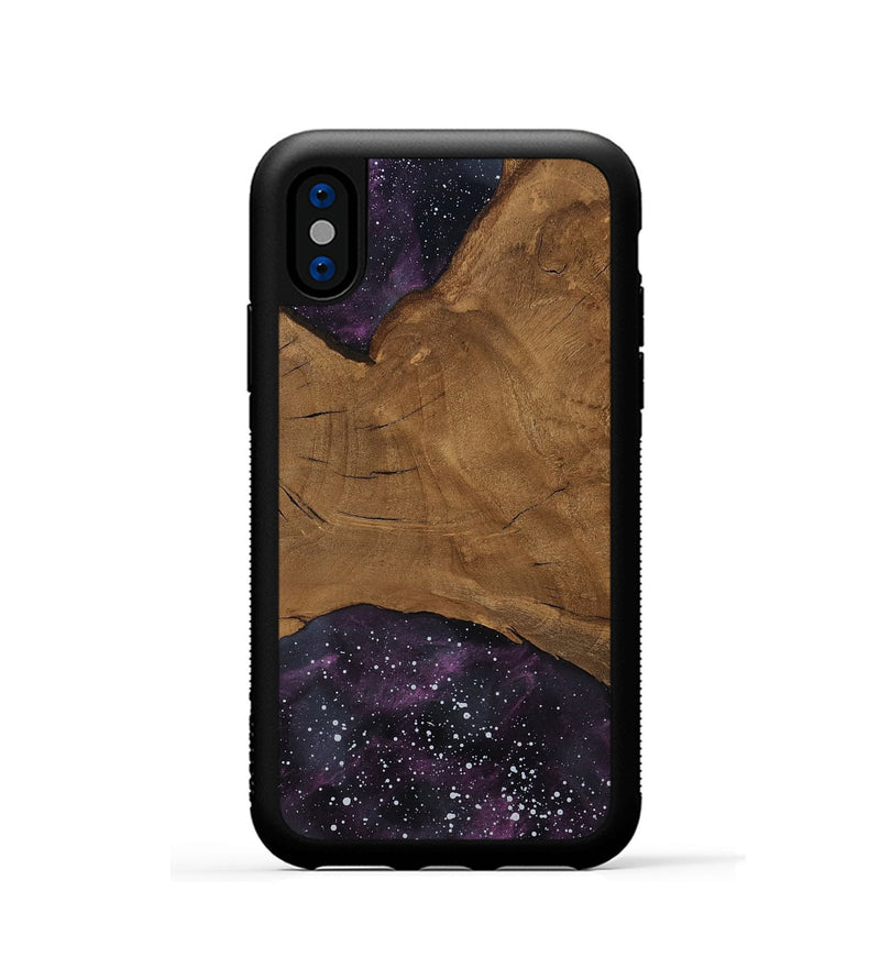 iPhone Xs Wood Phone Case - Dona (Cosmos, 808507)