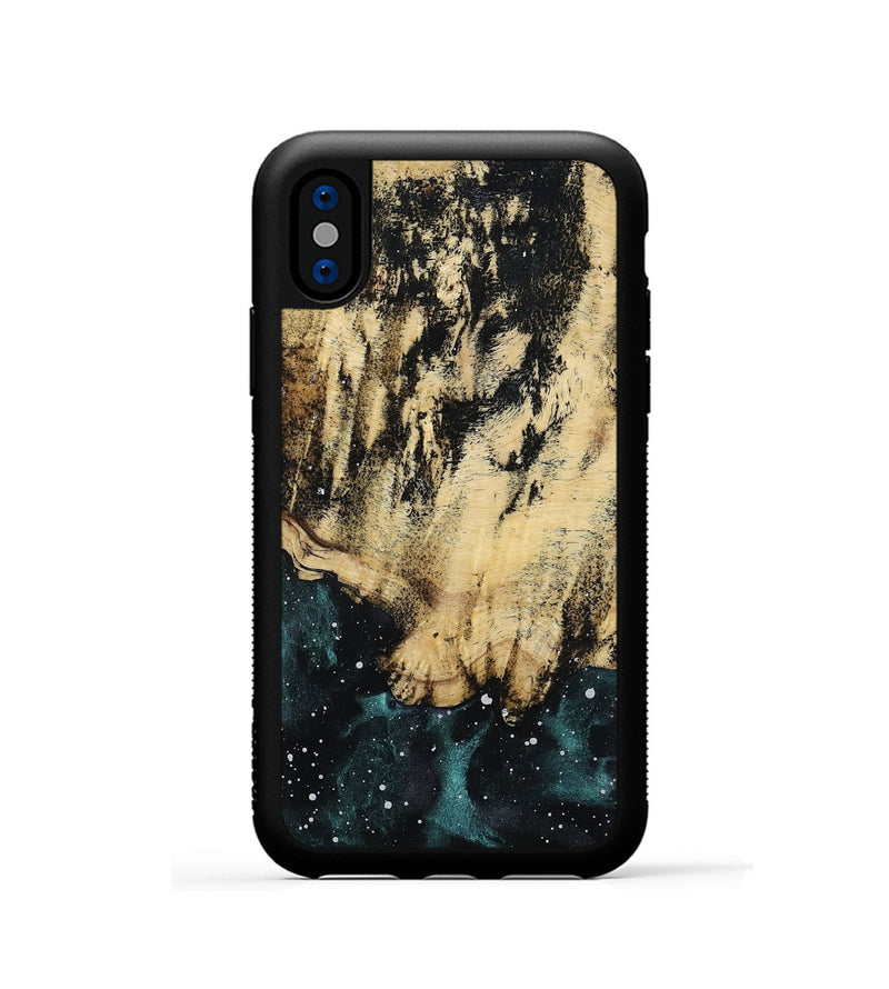 iPhone Xs Wood Phone Case - Milo (Cosmos, 808509)