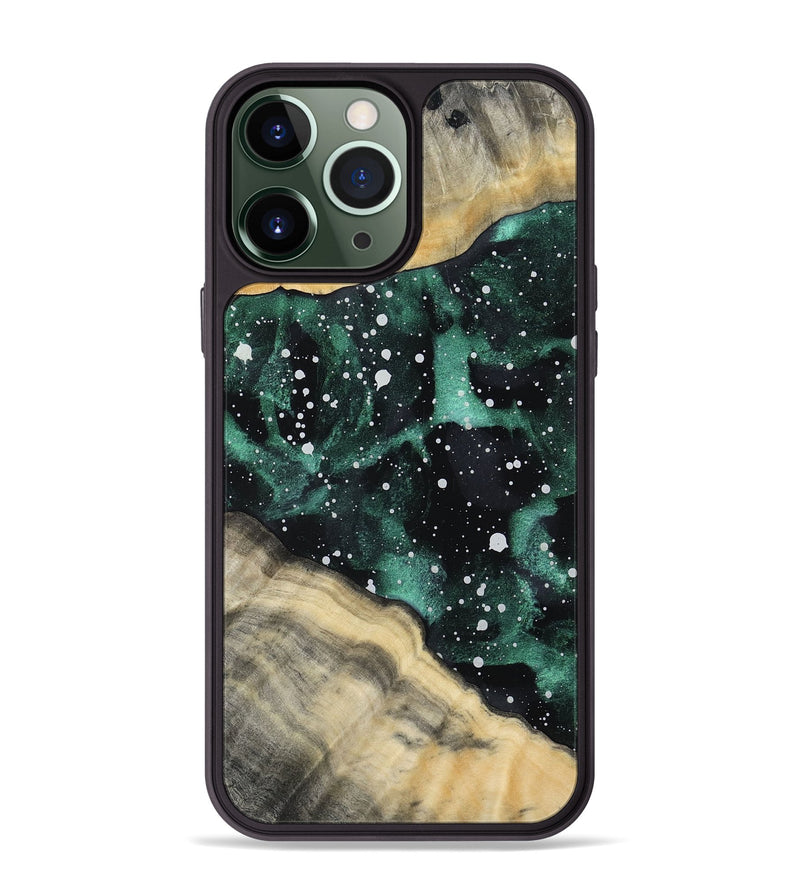 iPhone 13 Pro Max Wood Phone Case - Zayd (Cosmos, 808511)