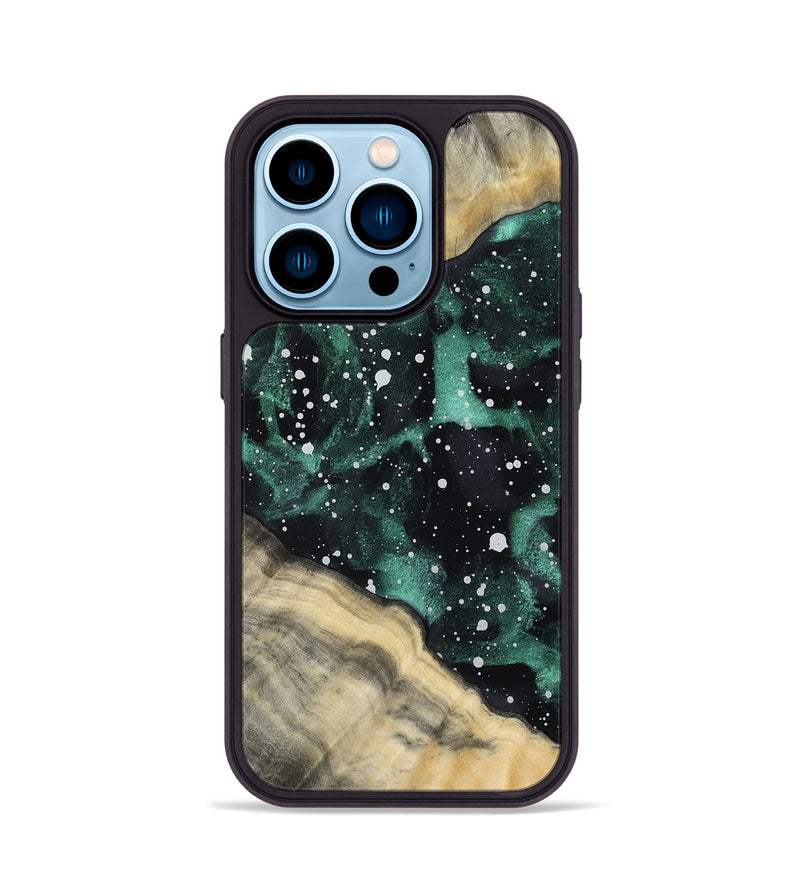 iPhone 14 Pro Wood Phone Case - Zayd (Cosmos, 808511)