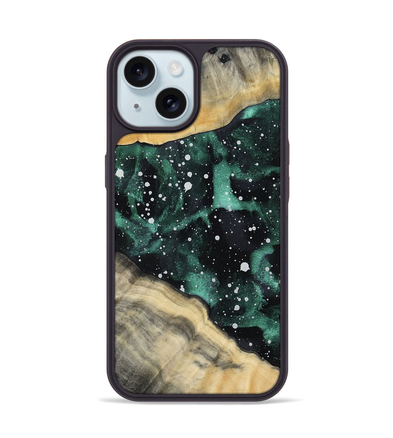 iPhone 15 Wood Phone Case - Zayd (Cosmos, 808511)