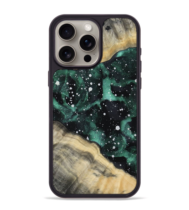 iPhone 15 Pro Max Wood Phone Case - Zayd (Cosmos, 808511)
