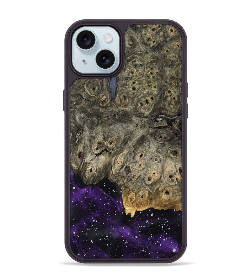 iPhone 15 Plus Wood Phone Case - Yahir (Cosmos, 808514)