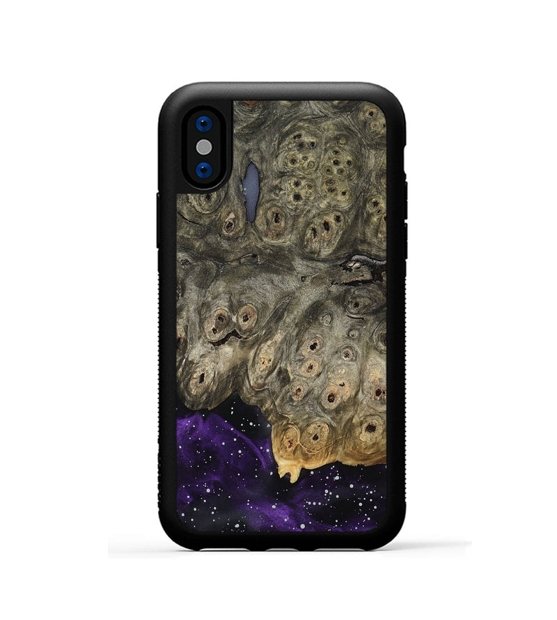 iPhone Xs Wood Phone Case - Yahir (Cosmos, 808514)