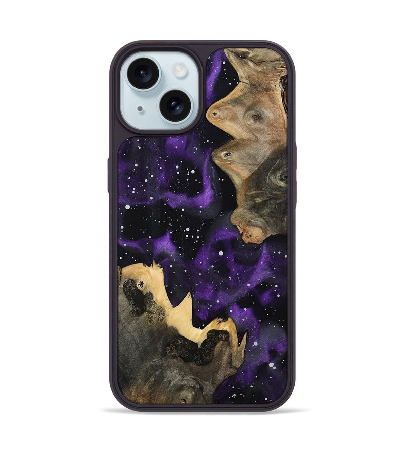 iPhone 15 Wood Phone Case - Ivan (Cosmos, 808515)