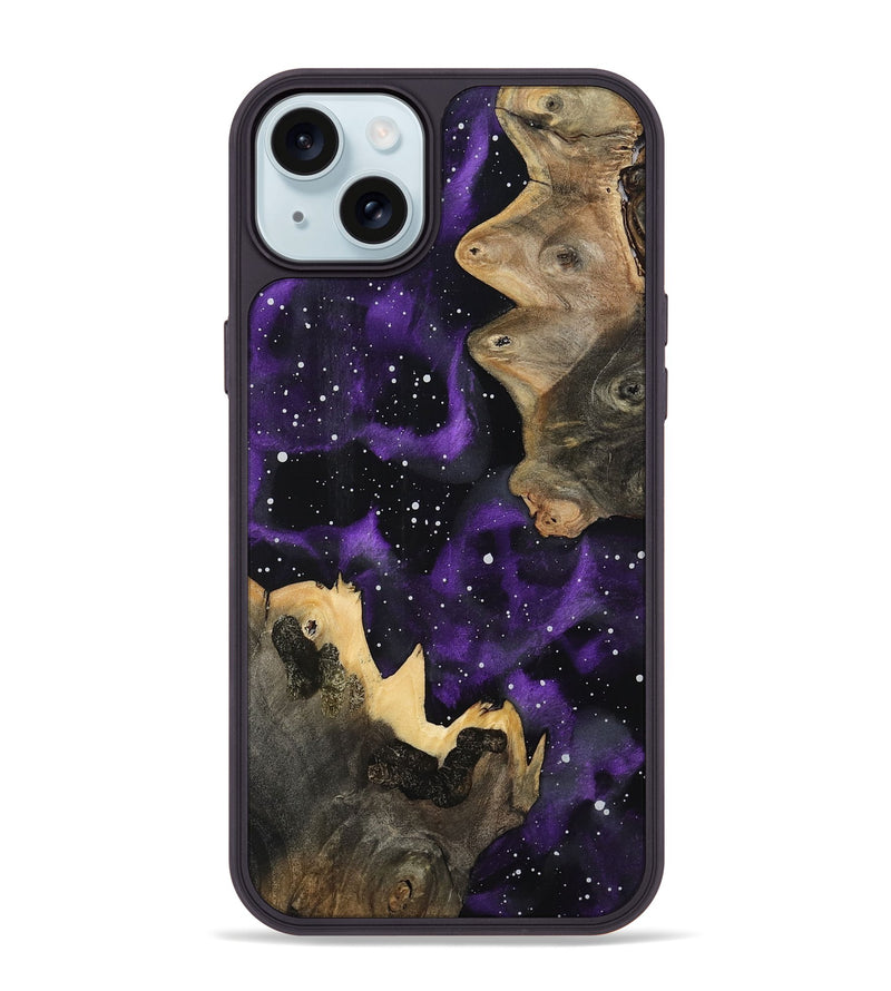 iPhone 15 Plus Wood Phone Case - Ivan (Cosmos, 808515)