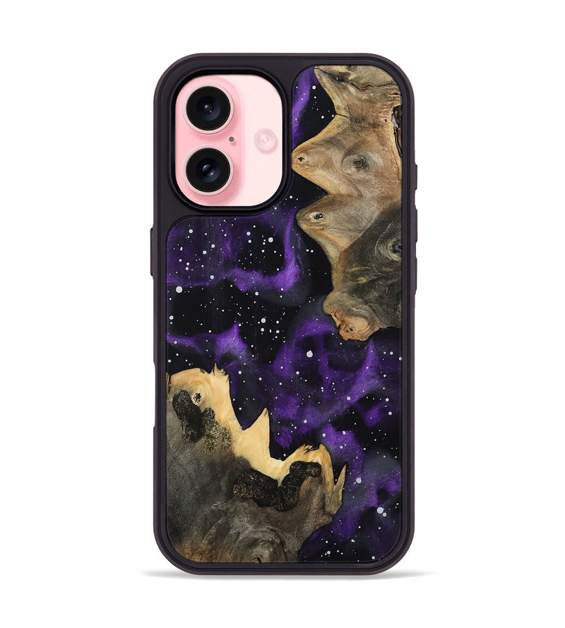 iPhone 16 Wood Phone Case - Ivan (Cosmos, 808515)