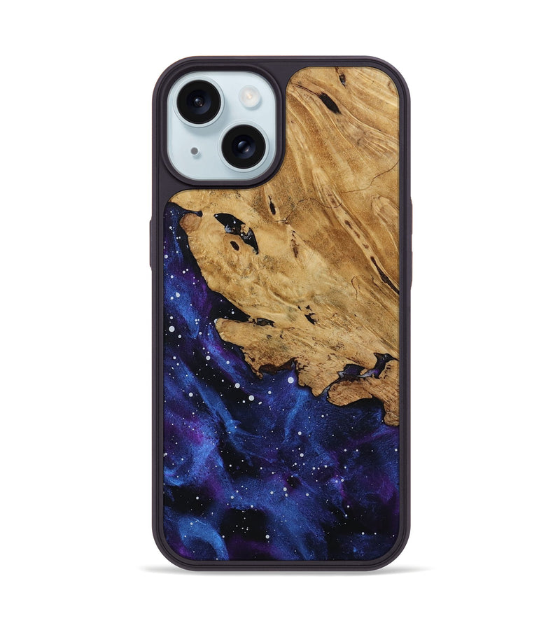 iPhone 15 Wood Phone Case - Isis (Cosmos, 808516)