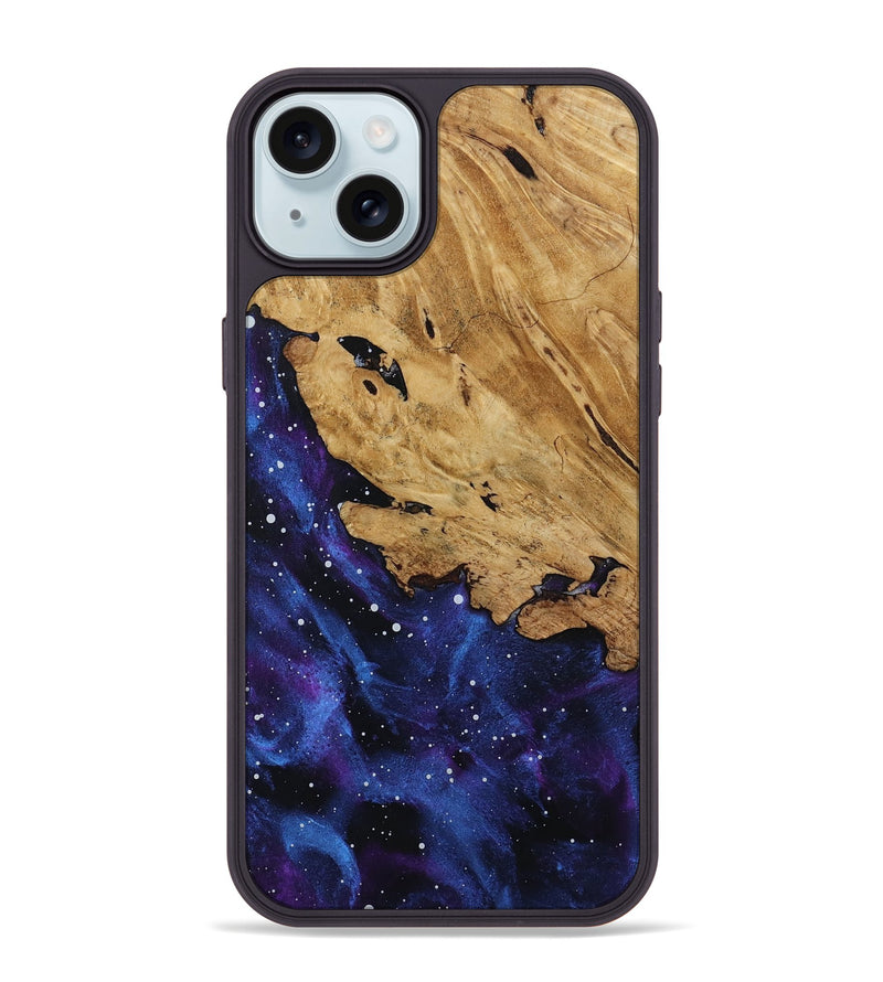 iPhone 15 Plus Wood Phone Case - Isis (Cosmos, 808516)