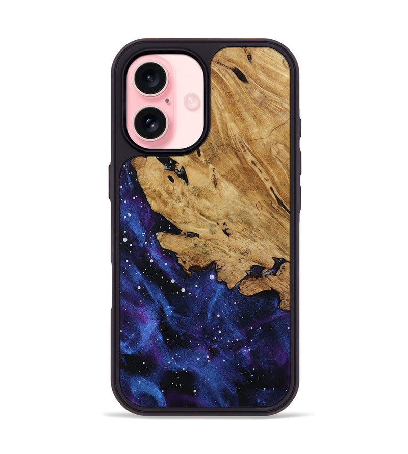 iPhone 16 Wood Phone Case - Isis (Cosmos, 808516)