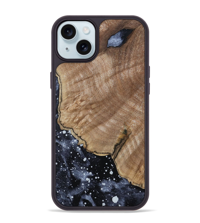 iPhone 15 Plus Wood Phone Case - Austyn (Cosmos, 808526)