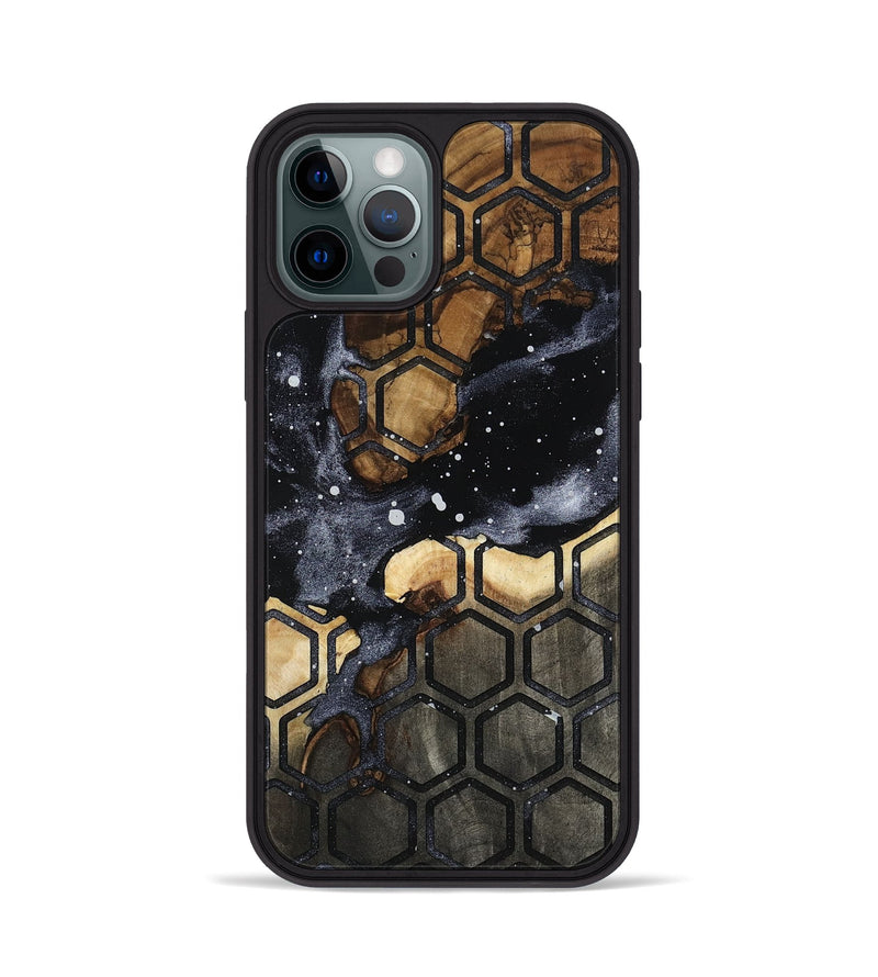 iPhone 12 Pro Wood Phone Case - Viola (Cosmos, 808531)